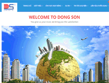 Tablet Screenshot of dongson.vn